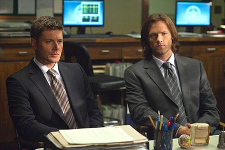 Supernatural 8.08 Set Visit Interviews